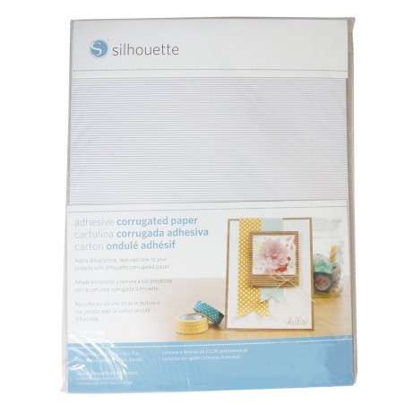 Papel Corrugado Adhesivo Silhouette