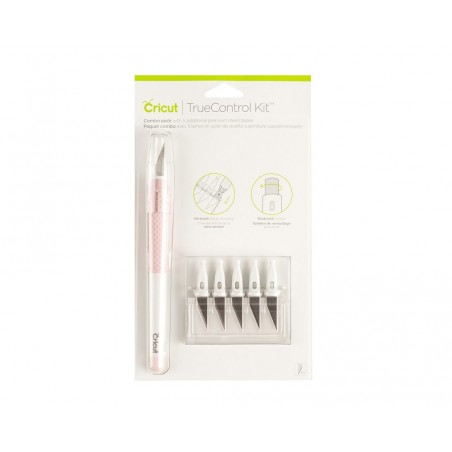Kit Cuchilla Cúter Cricut Precisión TrueControl Rosa 2005032