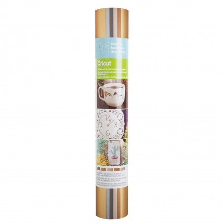 Vinil Adhesivo Foil Cricut Mate Metálico Surtido (5) 30.5 x 30.5 cm 2003653