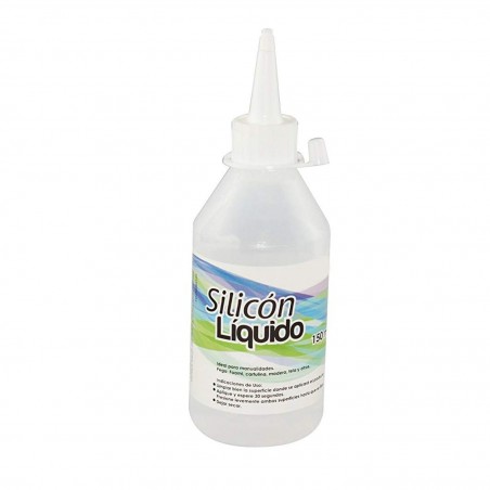 Silicón Líquido Transparente Adhesivo para Manualidades 150 ml