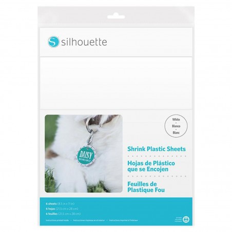 Hojas de Plástico que se Encogen Silhouette