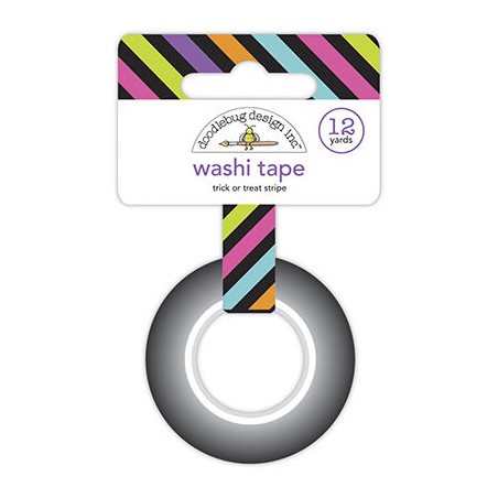 Cinta Decorativa Washi Tape Trick Or Treat Doodlebug | 6929