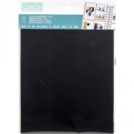 Pasta para encuadernado 8.5x11 pulg 2 piezas Cinch WeR
