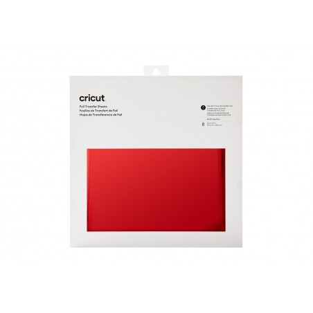 Laminas Foil Cricut Rojo (8) 30.5 x 30.5 cm 2008709