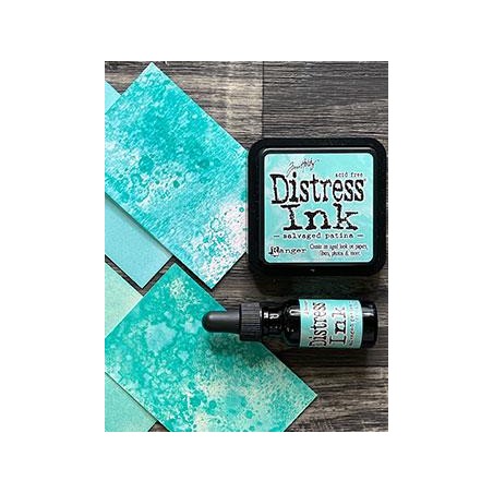 Almohadilla Tinta Distress 3x3 pulgadas Tim Holtz
