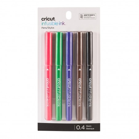 Marcadores Infusible Ink Cricut Punto Fino 0.4 mm (5) 2006257
