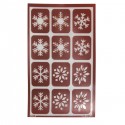 Plantilla Reutilizable para Esmerilar Copos de Nieve