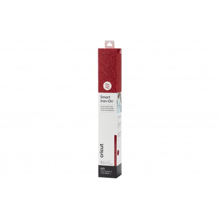 Vinil Smart Iron-on Cricut Glitter Rojo 33 x 91 cm 2008503