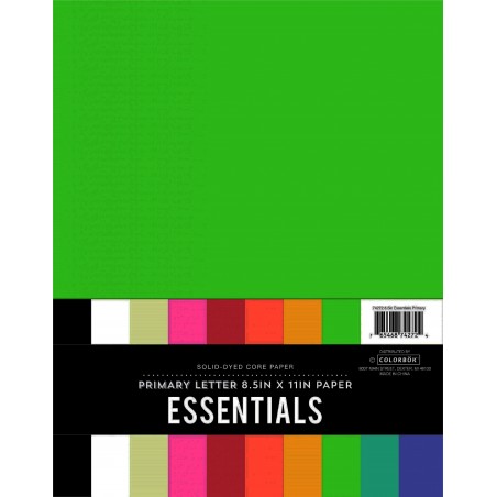 Papel Liso Primarios 8.5x11 pulg 50pz | 74272