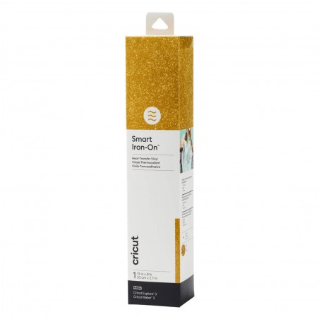Vinil Iron-on Smart Cricut Glitter Dorado 33 x 274 cm 2008504