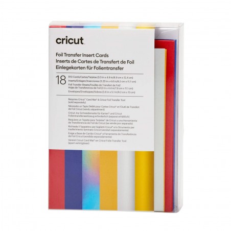 Tarjetas Foil Cricut Celebration Surtido R10 (18) 2009476