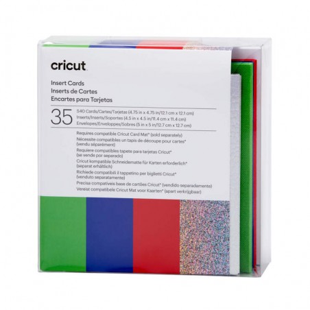 Tarjetas Cricut Rainbow S40 Surtido (35) 2009475