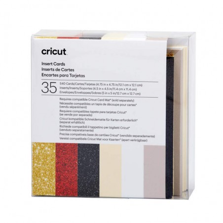 Tarjetas Cricut Glitz & Glam S40 Surtido (35) 2009474