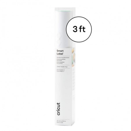 Vinil Smart Cricut Permanente Escritura Blanco 33 x 91 cm 2009445
