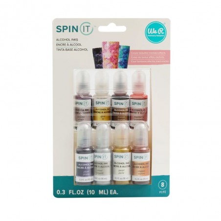 Tinta Alcohol Ink Spin It 0.3 Oz 8 Pz Neutros Wer | 60000051