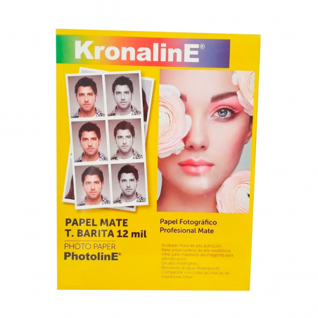 Hoja Papel Mate Tamaño Carta PB025 Kronaline