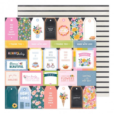 Papel Dos Caras 12x12´´ Garden Shoppe 13 | 34013767