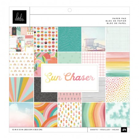 Papel Una Cara Sun Chaser 12X12´´ Heidi Swapp 48PZ | 315777