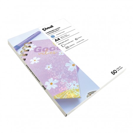 HOJAS LAMINADOR EN FRIO A4*50 FLORES VARALI