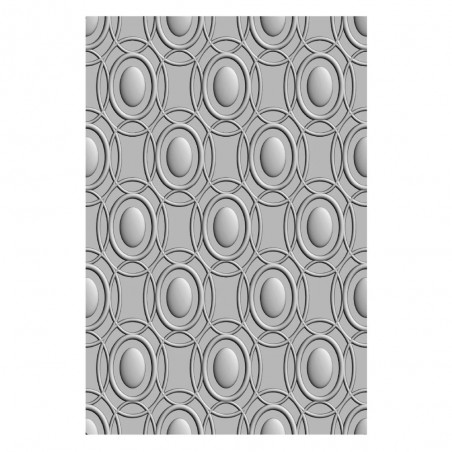 SIZZIX TEXTURA COSMOPOLITAN GOLDEN RINGS  S.PARK 666700