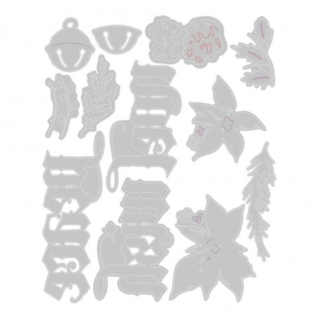 SIZZIX TROQUEL THINLITS VAULT HOLIDAY CLASSIC TIM HOLTZ 666716