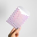 FOIL P/ IMP LÁSER LUMINOS RL 12.5" X 3 MTS GLITTER ROSA METÁLICO