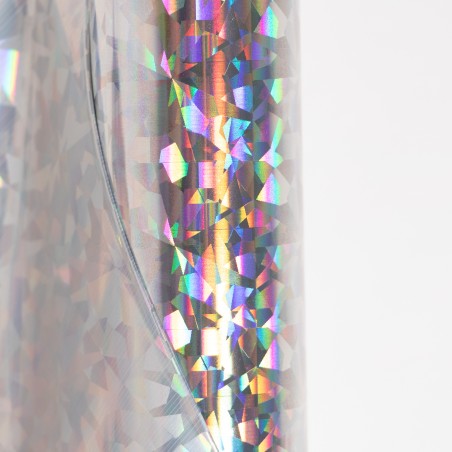 FOIL P/ IMP LÁSER LUMINOS RL 12.5" X 3 MTS DIAMANTE PLATA