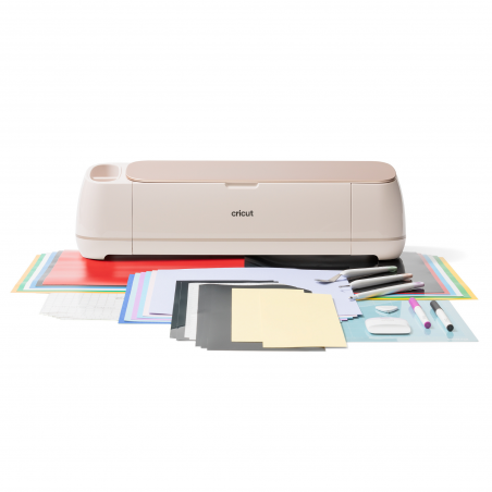 Cricut Maker 4 Kit Plotter de Corte Rosa Marfil 2011289