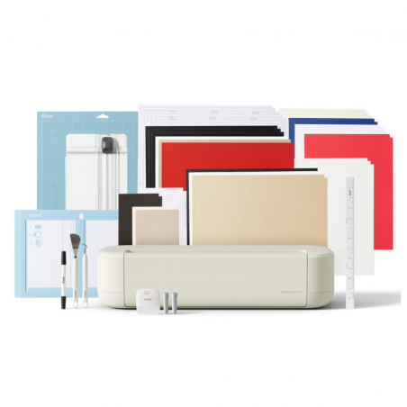 Cricut Explore 5 Kit Essential Plotter de Corte Perla2012404