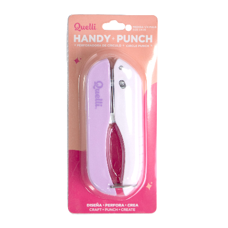 PERFORADORA HANDY PUNCH CIRCULO 1/4" QUELLI