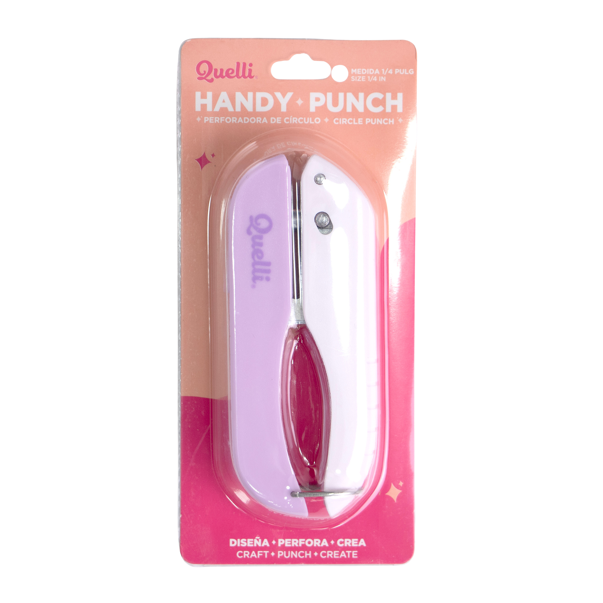 PERFORADORA HANDY PUNCH CIRCULO 1/4" QUELLI