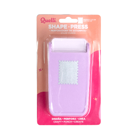 PERFORADORA PAPEL Y FOAMY ESTAMPITA 3.8 CM QUELLI
