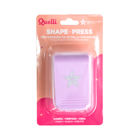 PERFORADORA ESTRELLA CON RELIEVE 1.5" QUELLI