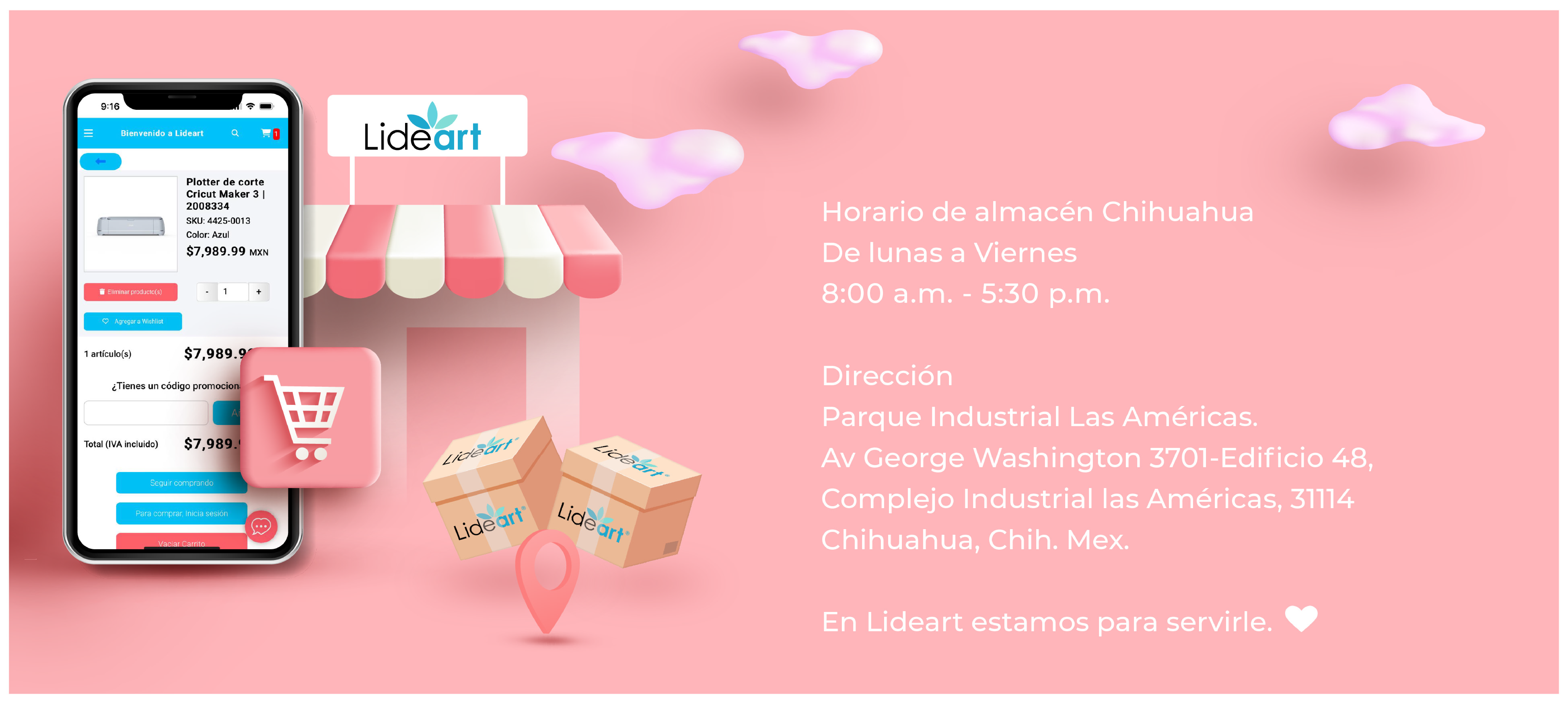 Compra y Recoge en Almacén Chihuahua